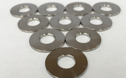 motorcycle titanium flat washers