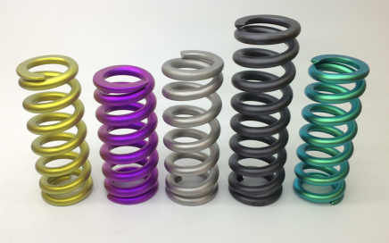 colored titanium spring