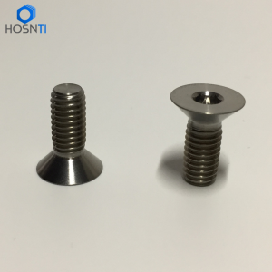 countersunk titanium bolts