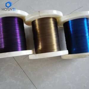 colored nitinol wire