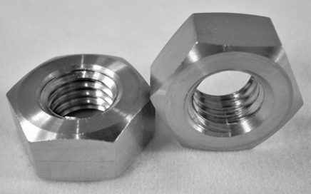 hex titanium nut