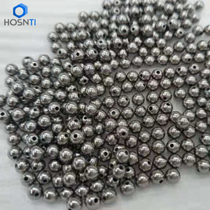 drilled titanium balls