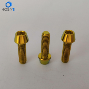 Taper Head Titanium bolt