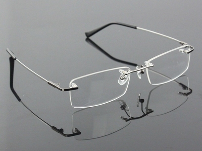 titanium used for eyeglass production including frame and leg