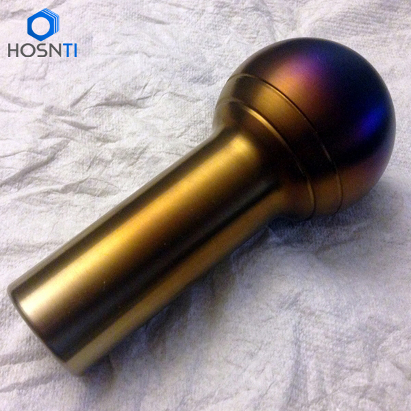 The titanium shift knobs can be customized by customer's demands