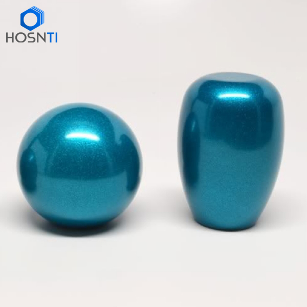 This is a shift knob which can be colored to light blue color