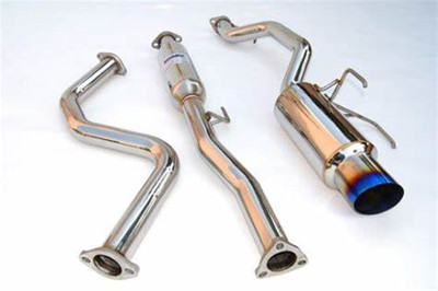 titanium exhaust system for vehicles
