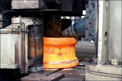 hot die forging of titanium