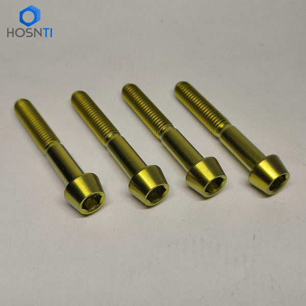 Titanium cap screw