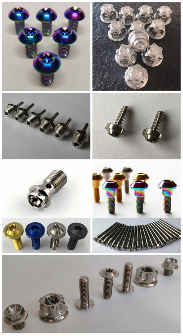 motorcycle titanium bolts