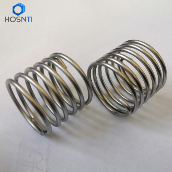 This a photo of titanium tensioner spring for bicycle