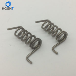 a photo of titanium suspension hook spring for bicycle