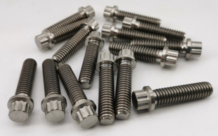 the 12pt titanium bolts are made from titanium alloy Grade 5