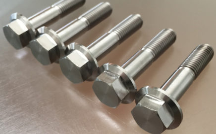 M10x50 titanium flange bolt