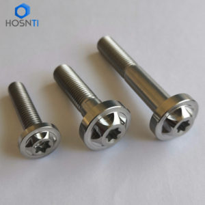 This titanium bolt will be used for motorcycles