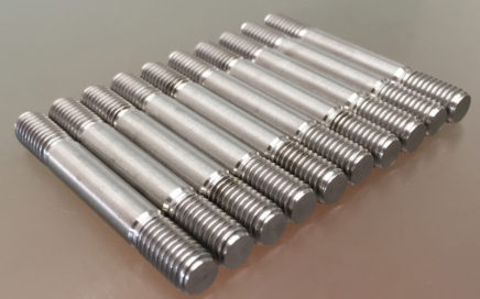 titanium studs made from titanium alloy Grade 5