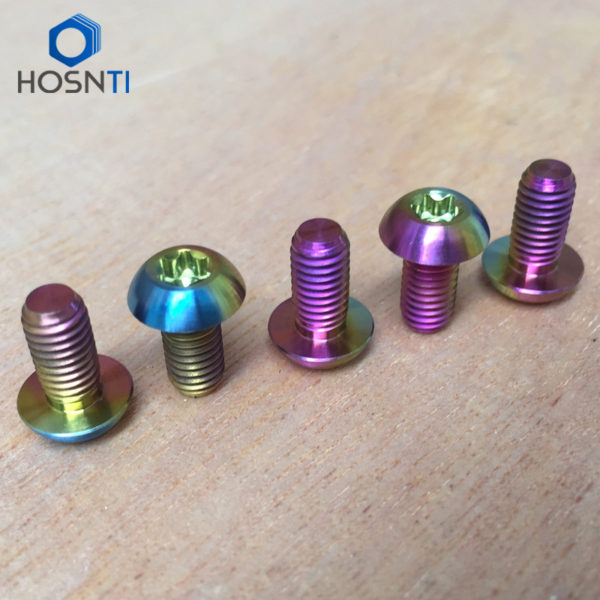 Button Head Torx Titanium Bolt