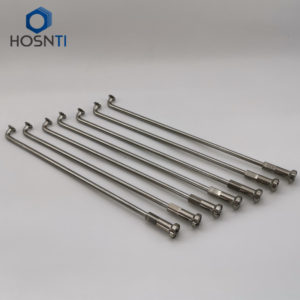 Titanium Spokes whth high strength and low weigh