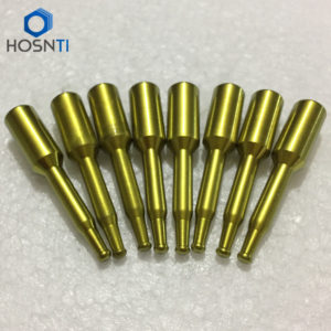 gold colored titanium adapters for spearfishing