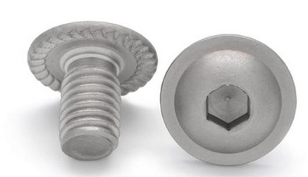 titanium bolts without finish treatment