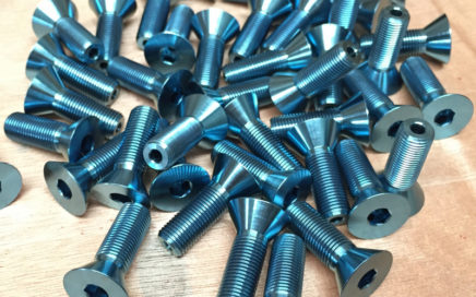 Hollow Titanium Crank Spindle Bolts