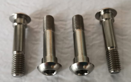 M8x40 titanium shoulder bolt