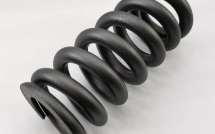 PVD coated black titanium springs