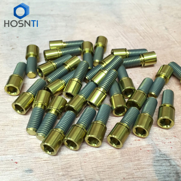 Titanium Crank Arm Pinch Bolts