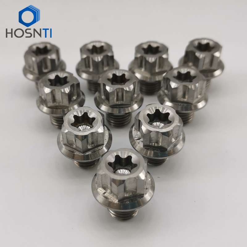 thumbnail image 2 of M6 Titanium Flange Bolts Kit For Motorcycles | Torx Drive | Metric 6mm Thread | Lengths 10mm To 50mm | Silver / Gold / Blue / Black 2 of 6