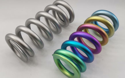 grade 5 titanium springs for mountain bikes