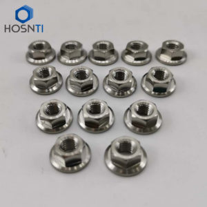 M5 titanium flange nut