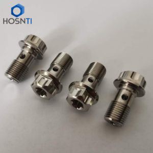 MOTORCYCLE TITANIUM BOLT FOR OIL M10X19