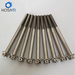 flange titanium bolts m6x80