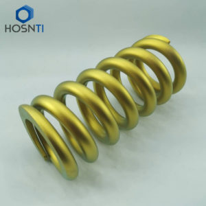 motorcycle titanium spring in gold