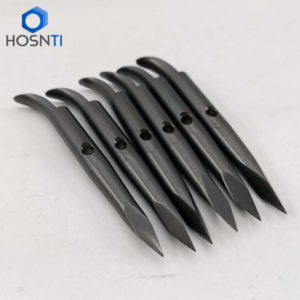 7x70mm titanium slip tips with black color