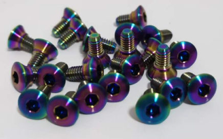 titanium SHIFTER COVER BOLTS M4X5.5MM