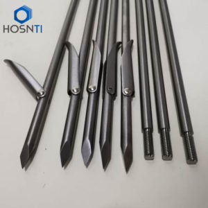 titanium pole spear tips