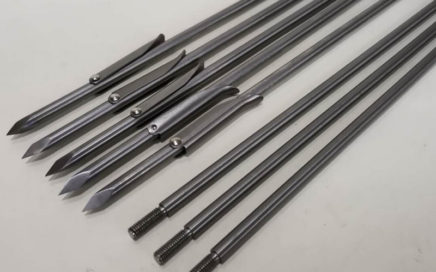 titanium spear tips