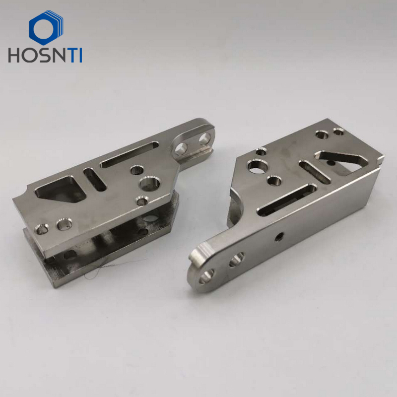 CNC milled titanium parts