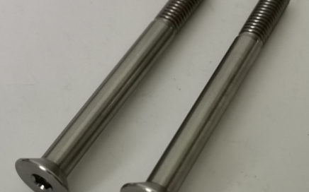 countersunk Allen key titanium bolts