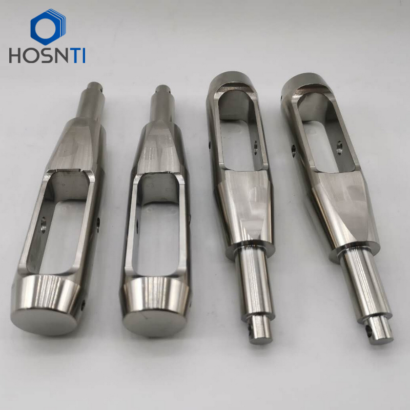 titanium parts machined from cnc milling center