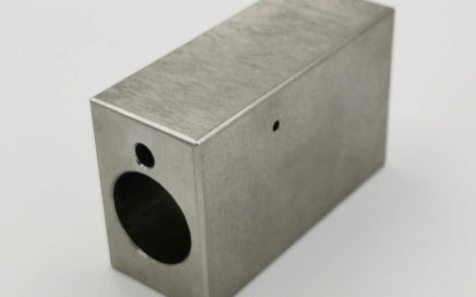 CNC milled titanium parts