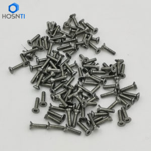 M2X8 countersunk torx titanium screws