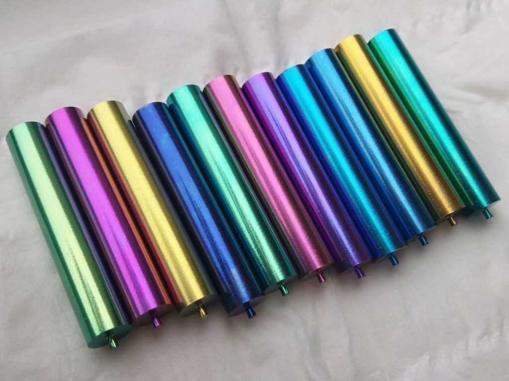 anodized colors of titanium