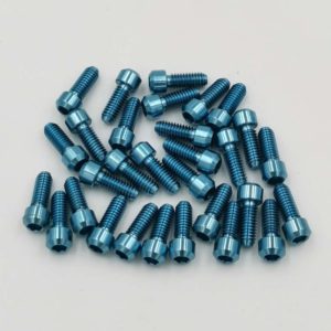 ice blue titanium screws