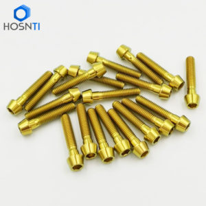 GOLD GRADE 5 TITANIUM BOLTS