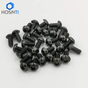 black disc brake torx titanium screws M5X10mm