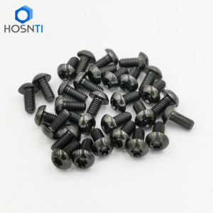 black torx titanium bolts for bicycle disc brake