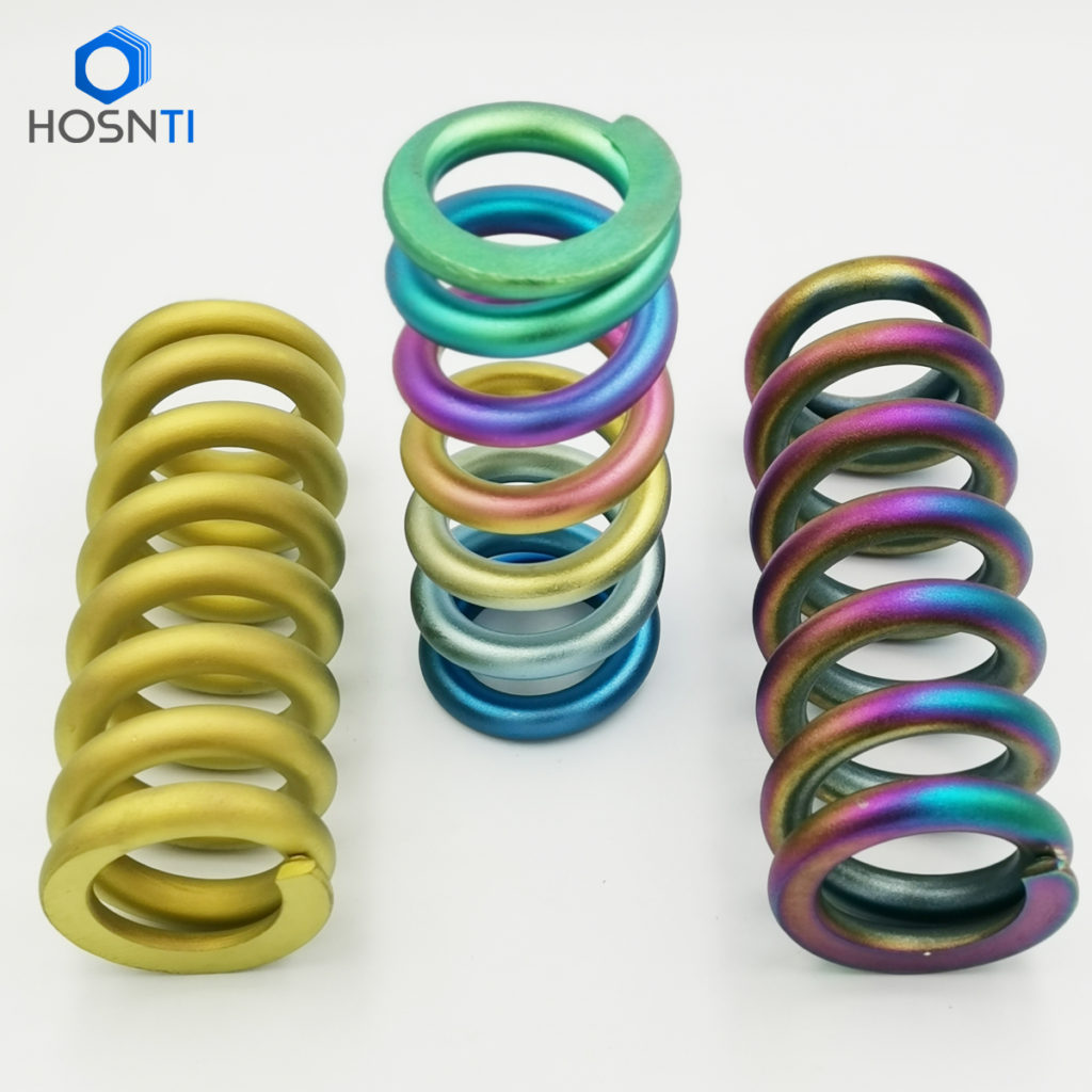 colored titanium springs for mountain bikes
