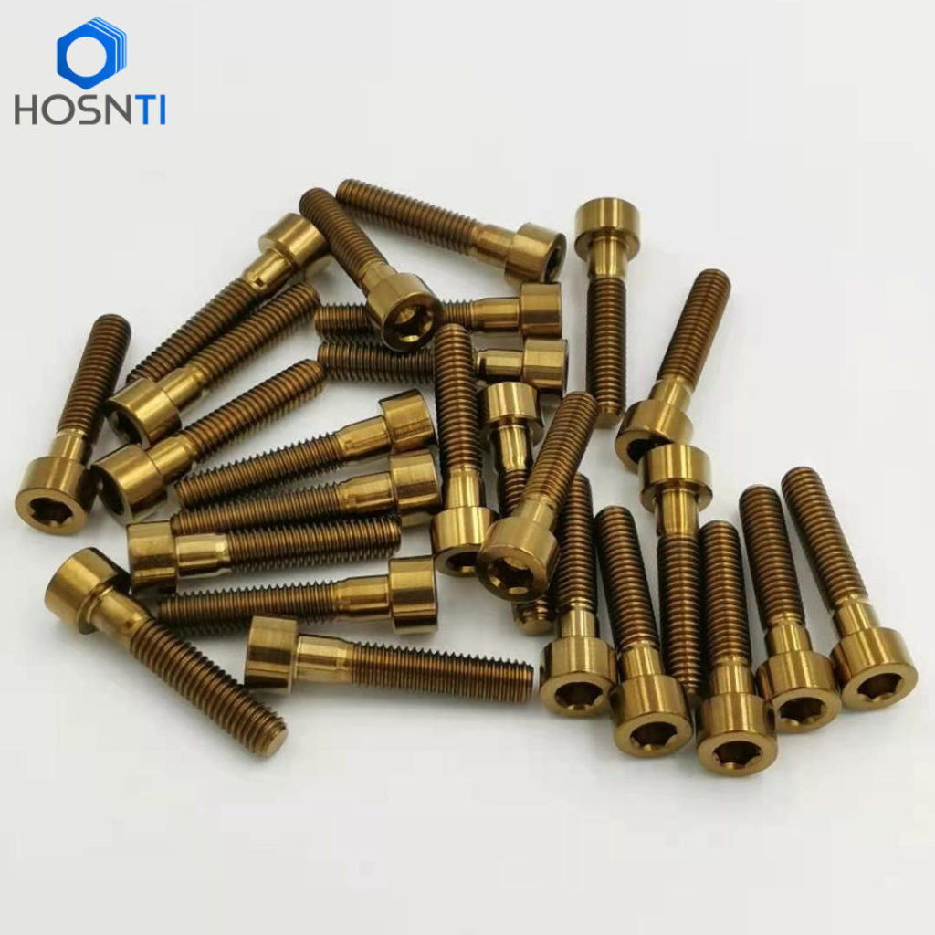 M6X30mm bronze titanium bolts